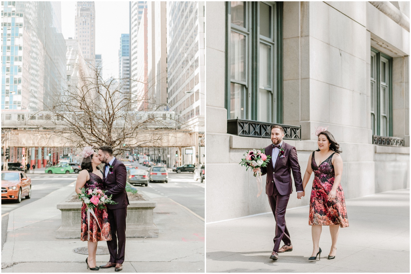 Downtown Chicago elopement