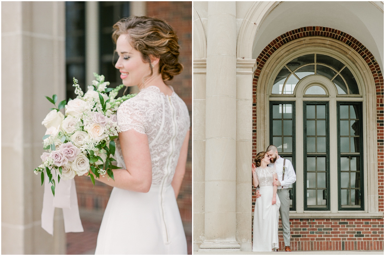 Romantic French inspired intimate wedding