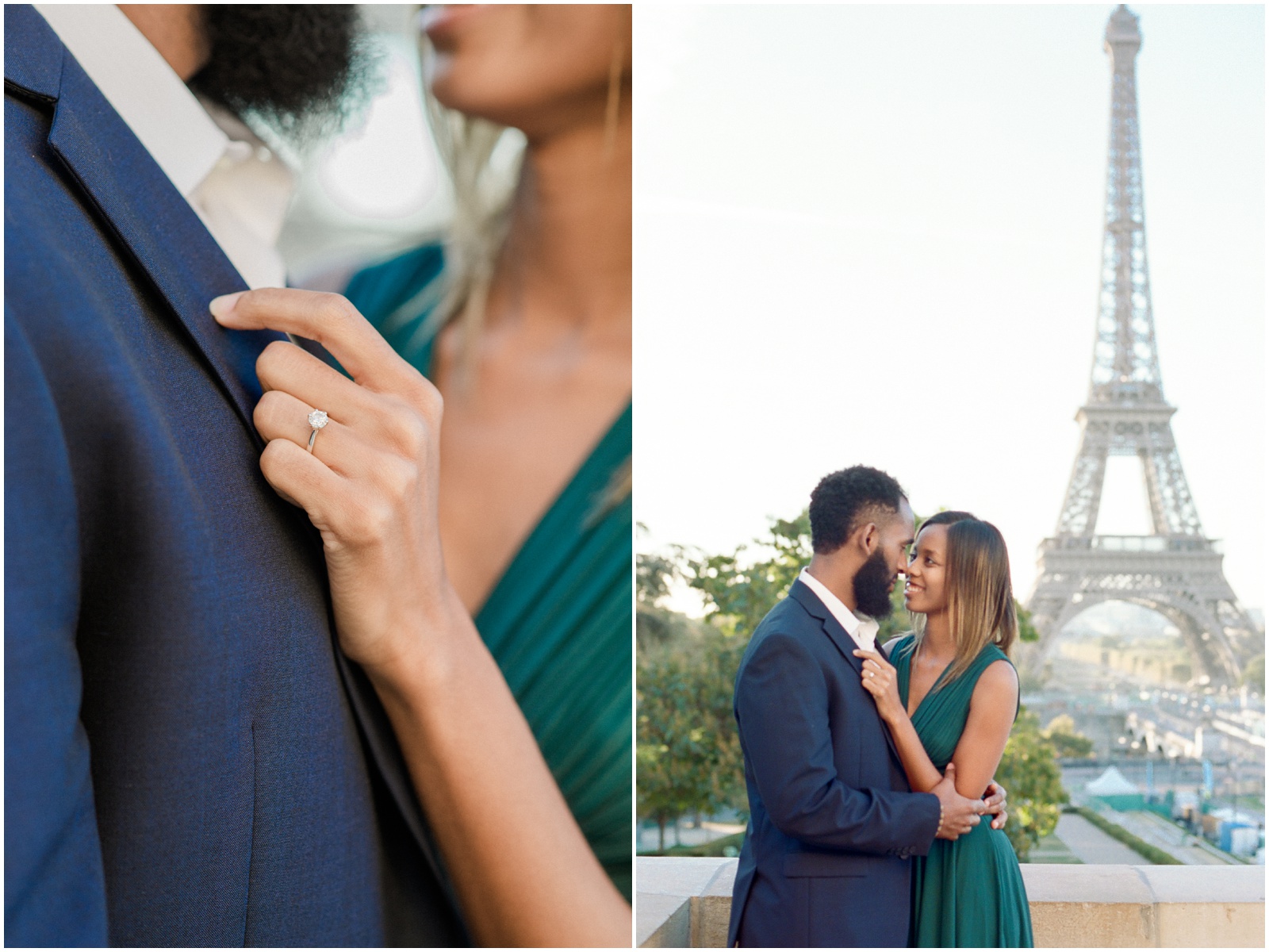 Engagement at Eiffel Tower
