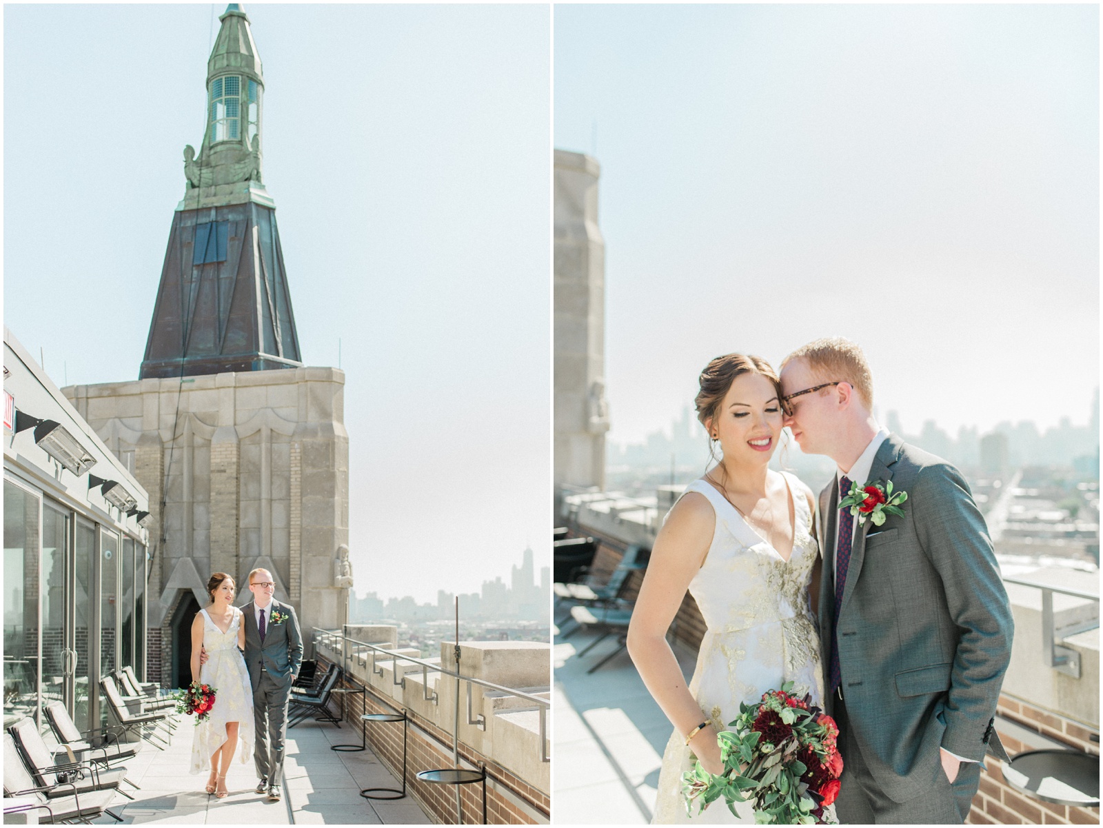The Robey rooftop elopement