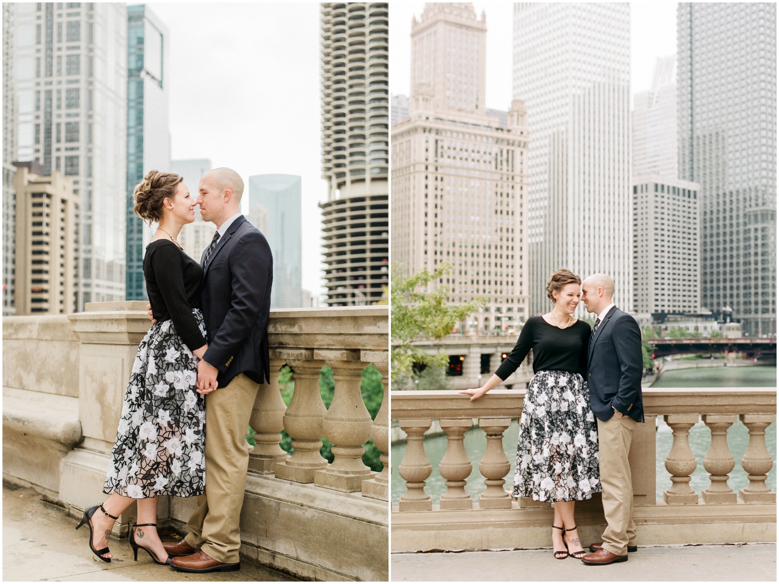 Downtown Chicago engagement