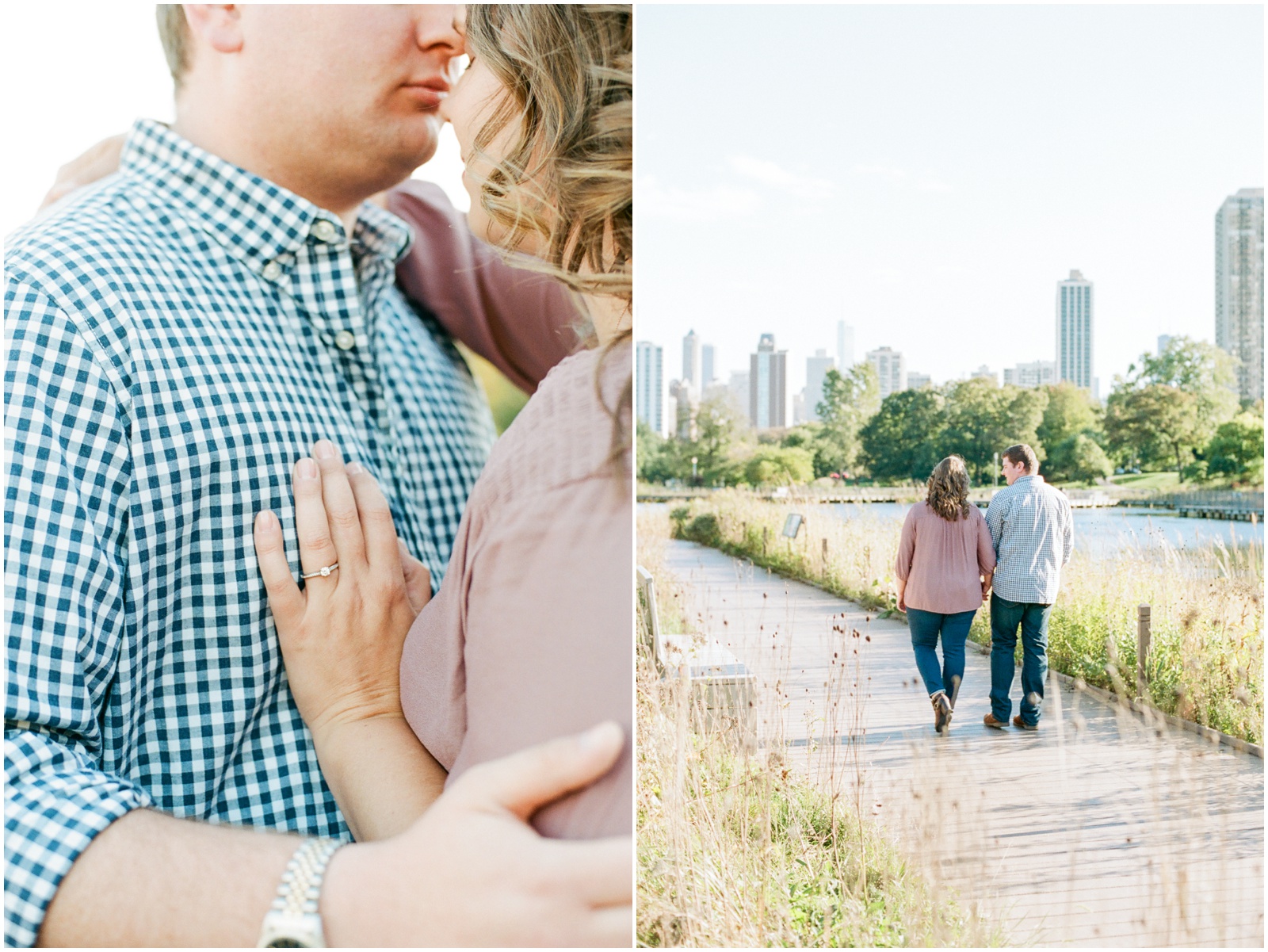 Engagement at Lincoln Park South Pond