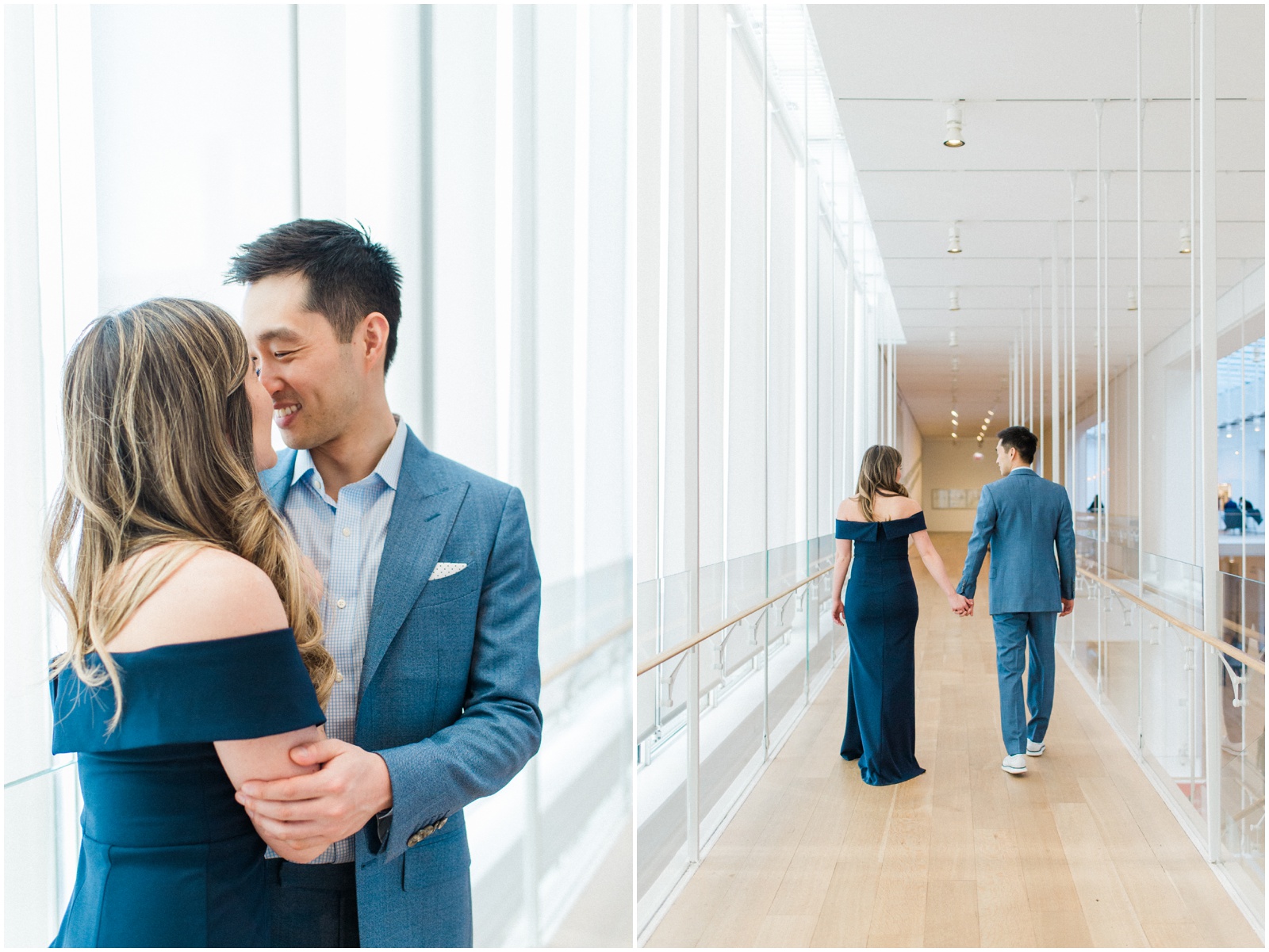engagement photos at the art institute of chicago