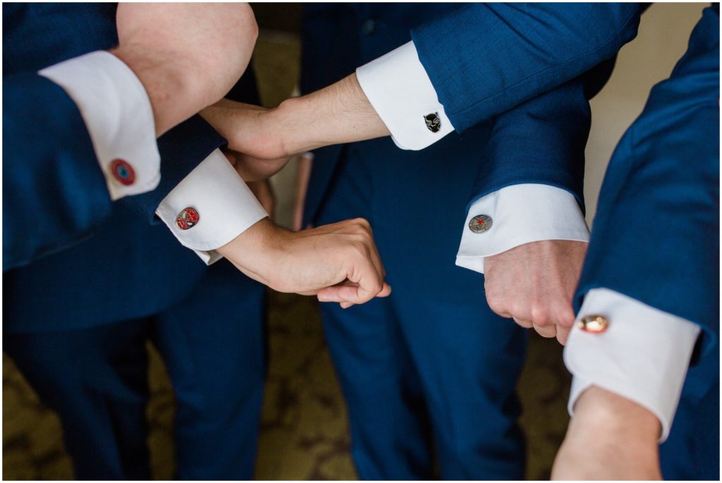 groomsmen marvel cufflinks
