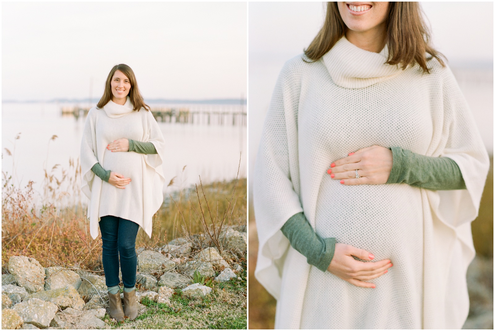cozy maternity session outfit ideas