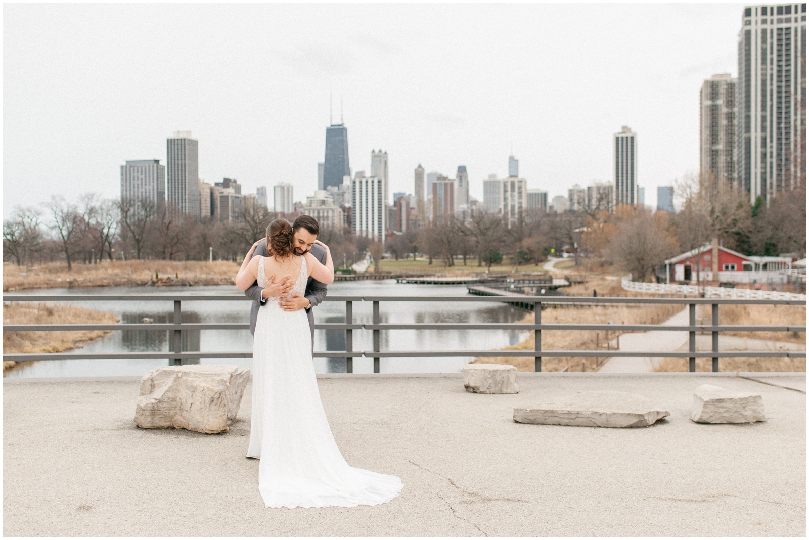 burgundy navy and emerald greenhouse loft wedding