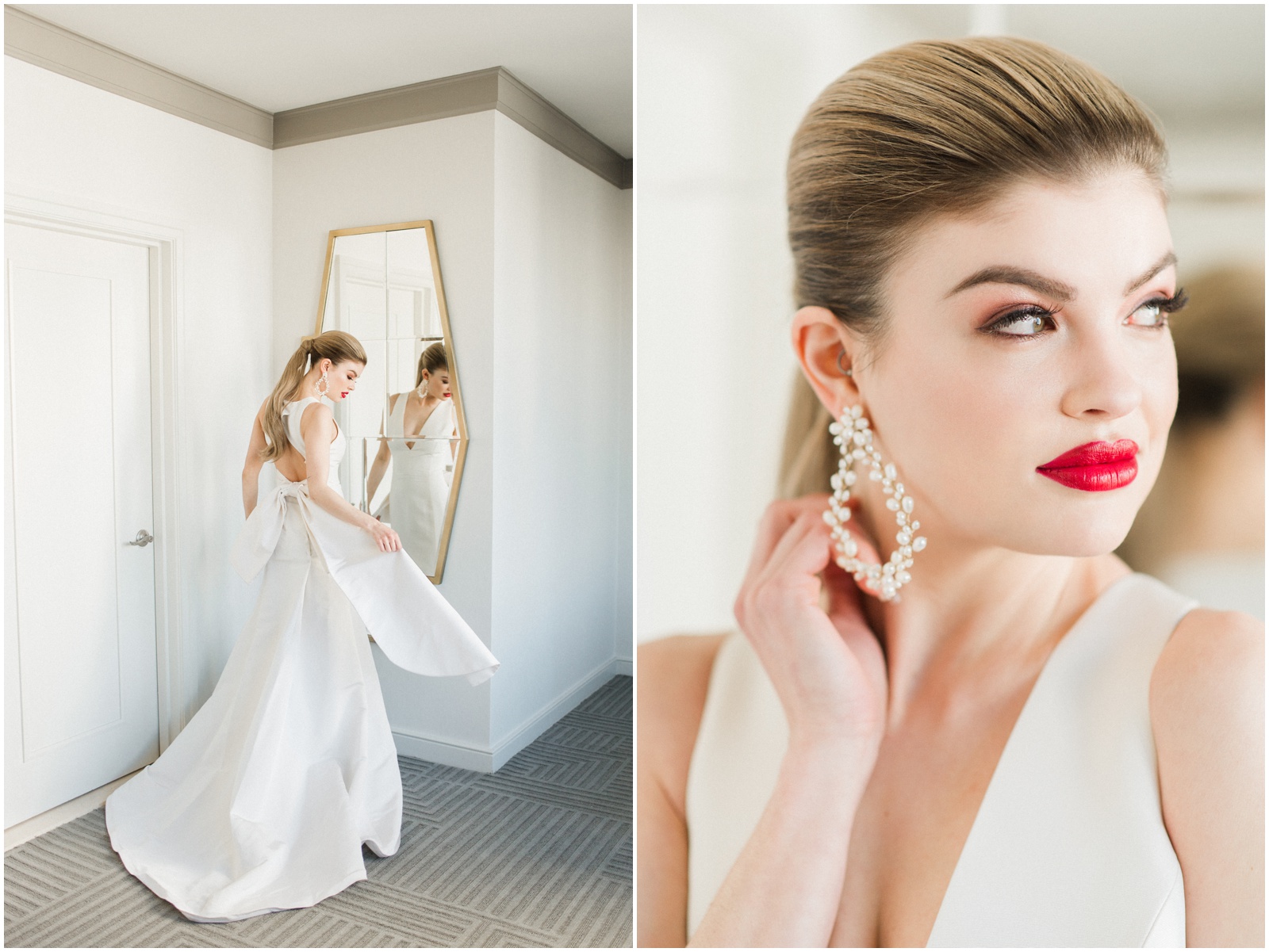 chic modern rooftop elopement at the gwen hotel in chicago