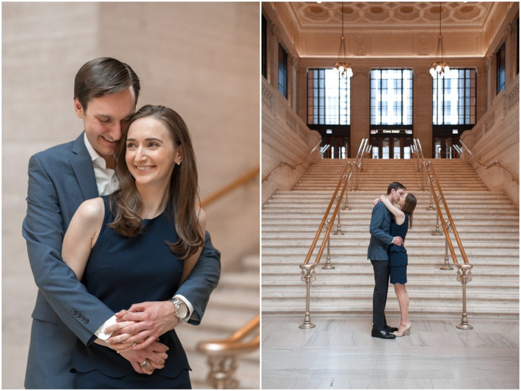best engagement session location chicago union station