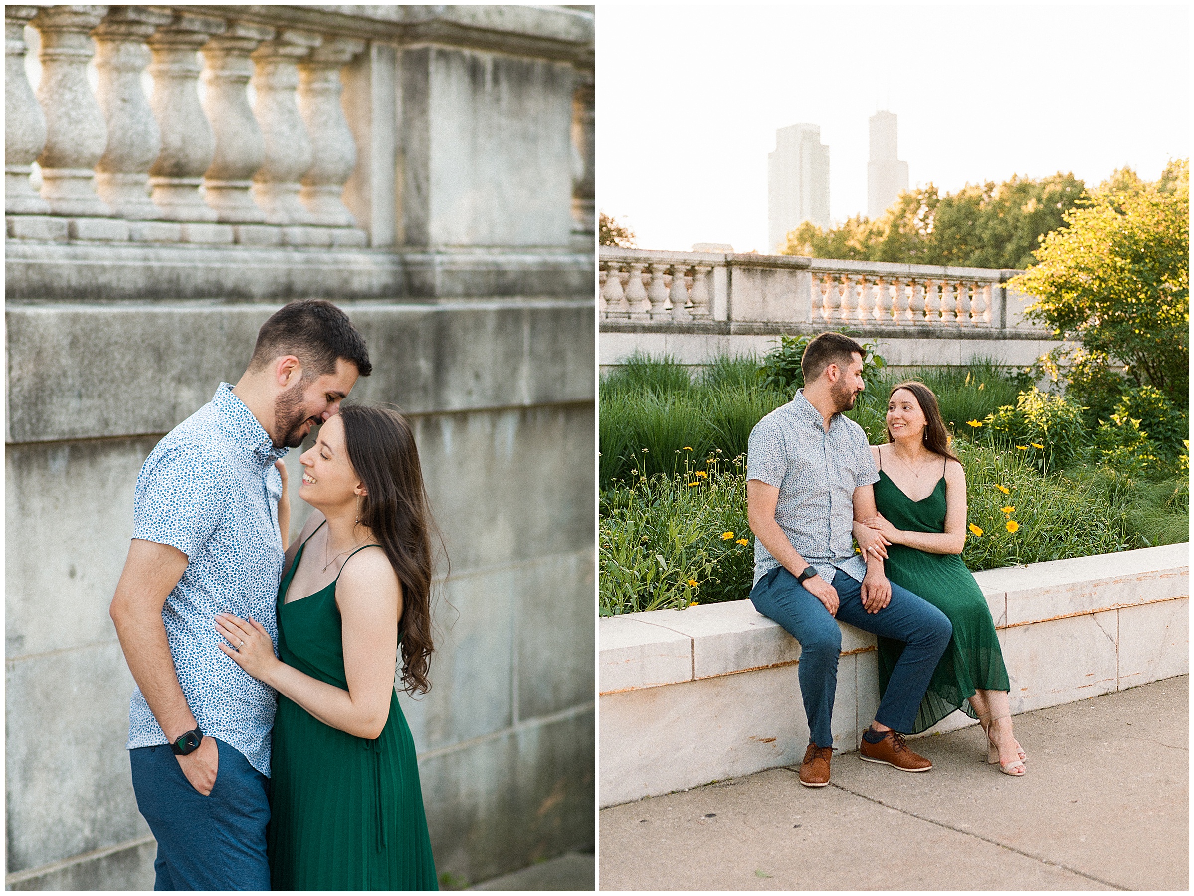 engagement session chicago field museum
