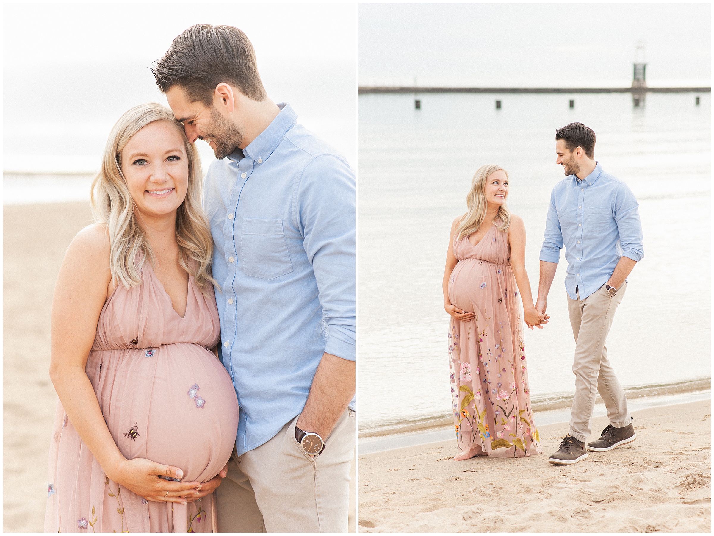 north avenue beach maternity session