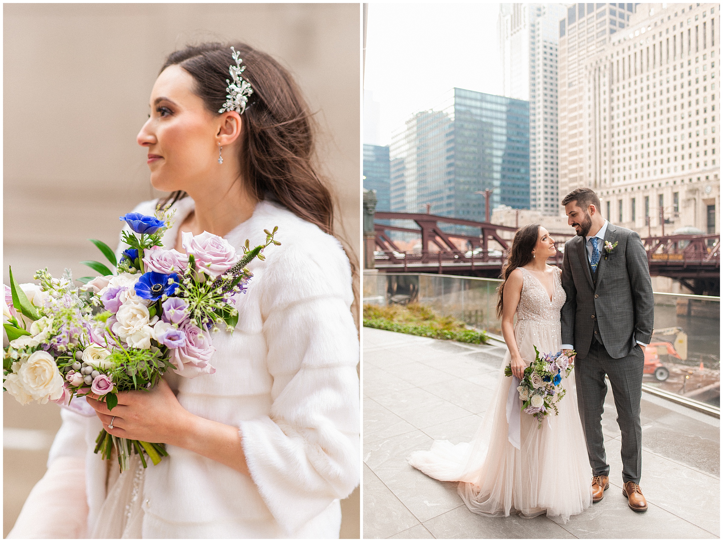 winter elopement